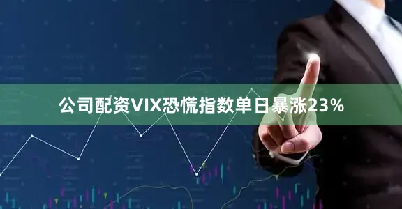 公司配资VIX恐慌指数单日暴涨23%
