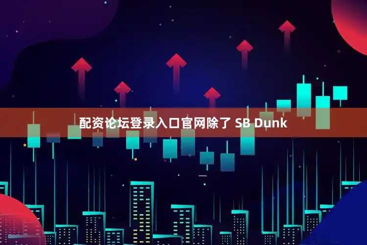 配资论坛登录入口官网除了 SB Dunk
